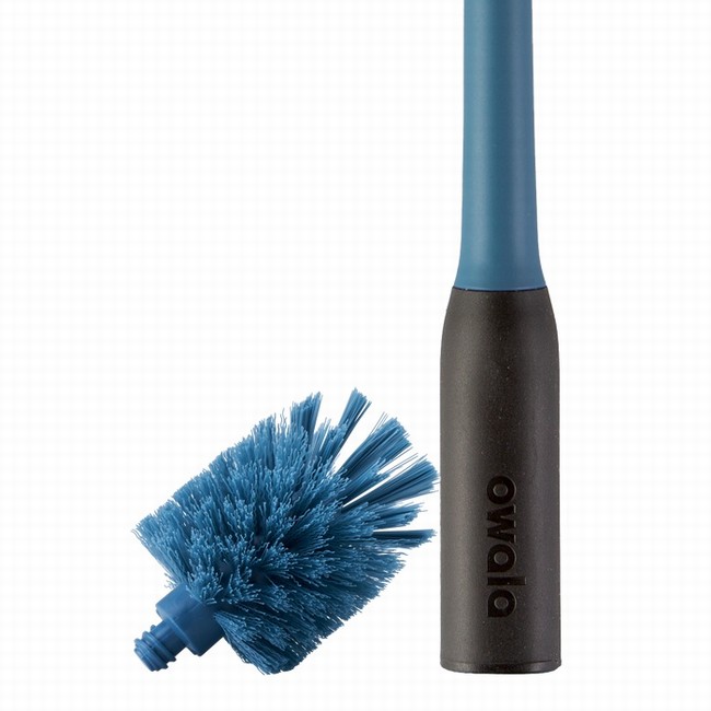 owala 2-in-1 flessenborstel blauw