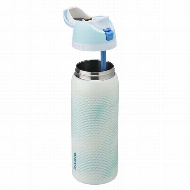 owala 24oz cosmic collection waterflessen witblauw