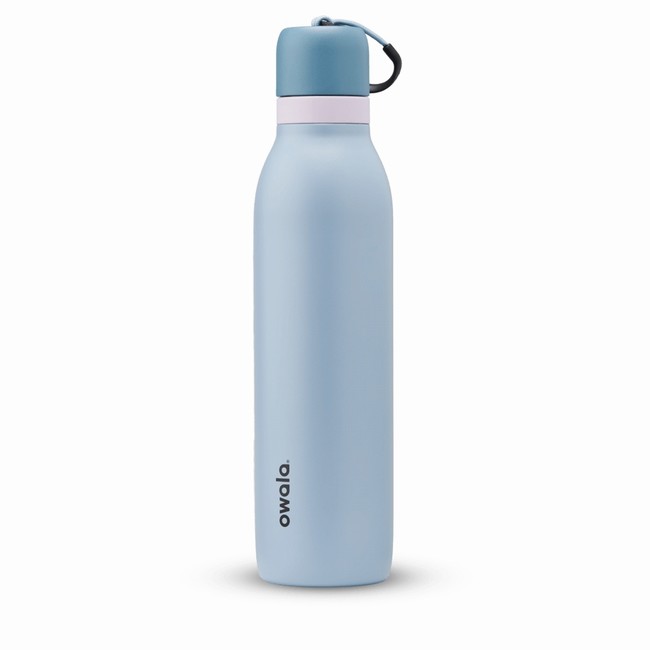 owala 24oz freesip twist waterflessen blauw