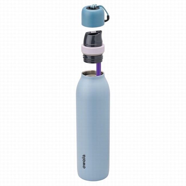 owala 24oz freesip twist waterflessen blauw