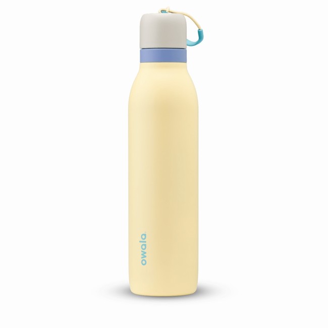 owala 24oz freesip twist waterflessen geel