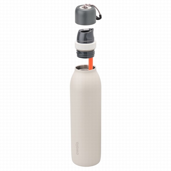 owala 24oz freesip twist waterflessen wit