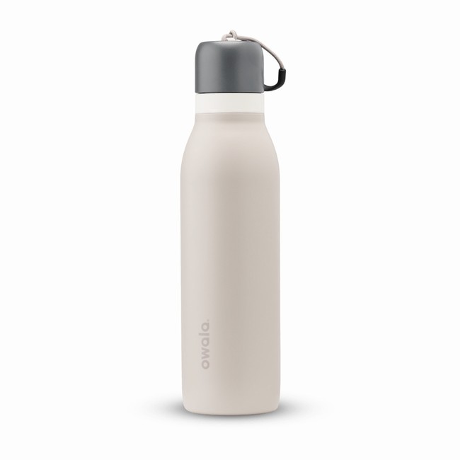 owala 18oz freesip twist waterflessen wit