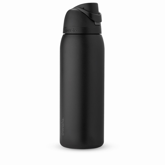 owala 40oz freesip waterflessen zwart
