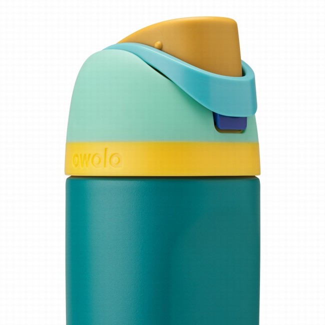 owala 16oz freesip waterflessen voor kinderen groen