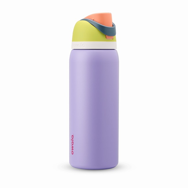 owala 32oz freesip waterflessen paars