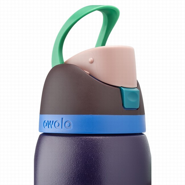owala 32oz freesip waterflessen marineblauw