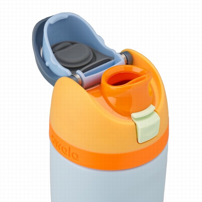 owala 16oz freesip waterflessen voor kinderen grijs
