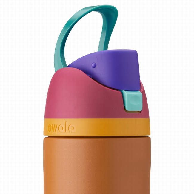 owala 24oz freesip waterflessen oranje