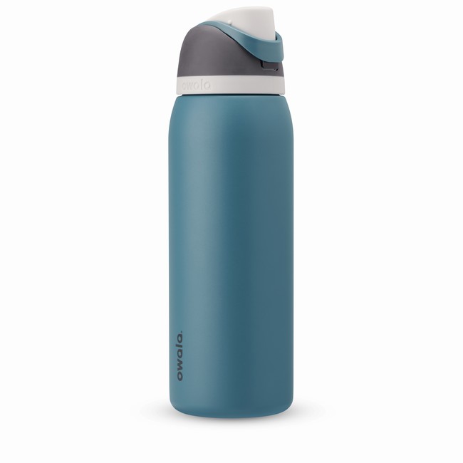 owala 40oz freesip waterflessen blauw