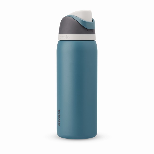 owala 32oz freesip waterflessen blauw