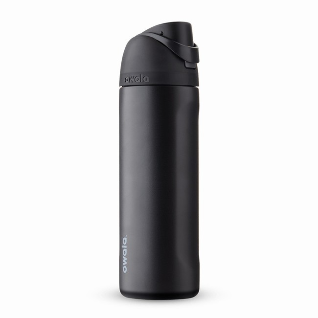 owala freesip waterflessen van 710 ml 24 oz zwart