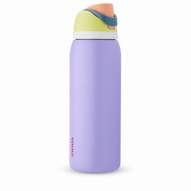 owala 40oz freesip waterflessen paars