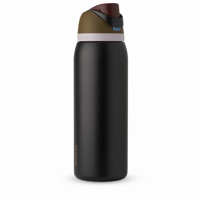owala 40oz freesip waterflessen zwart
