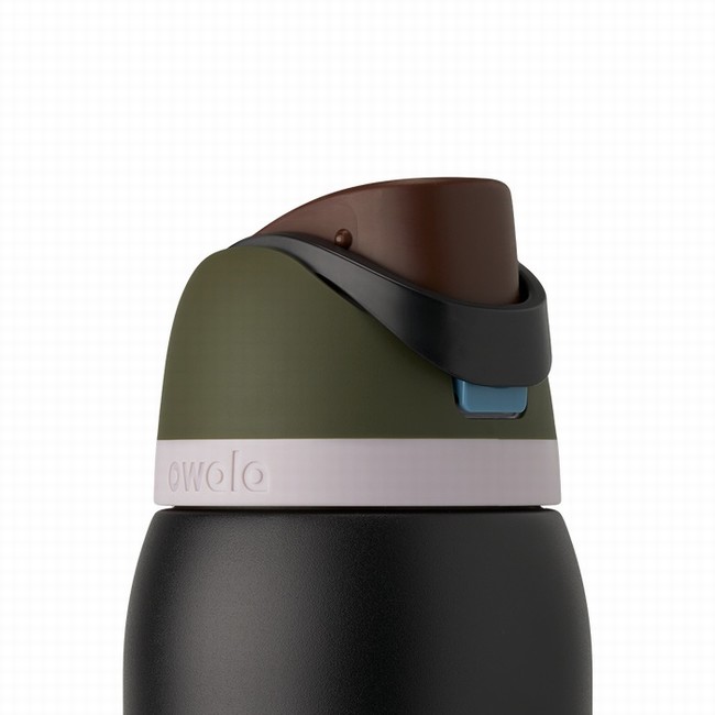 owala 40oz freesip waterflessen zwart