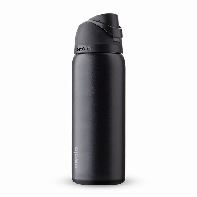 owala 32oz freesip waterflessen zwart