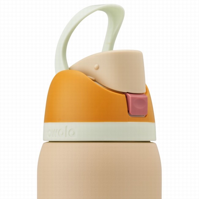 owala 40oz freesip waterflessen beige