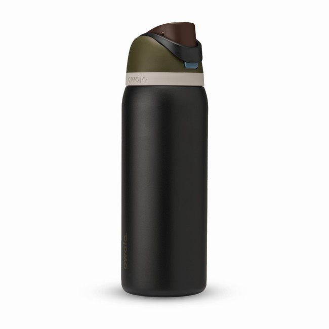 owala 32oz freesip waterflessen zwart