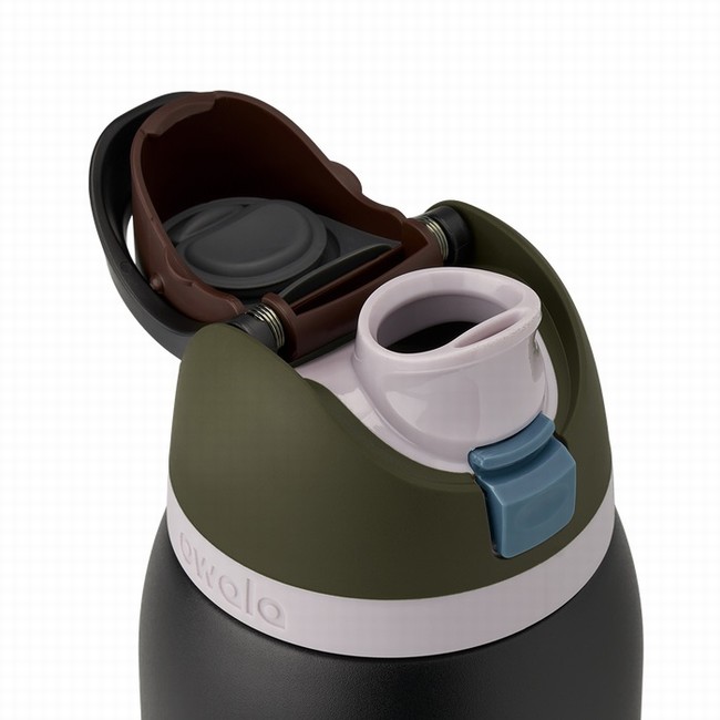 owala 32oz freesip waterflessen zwart