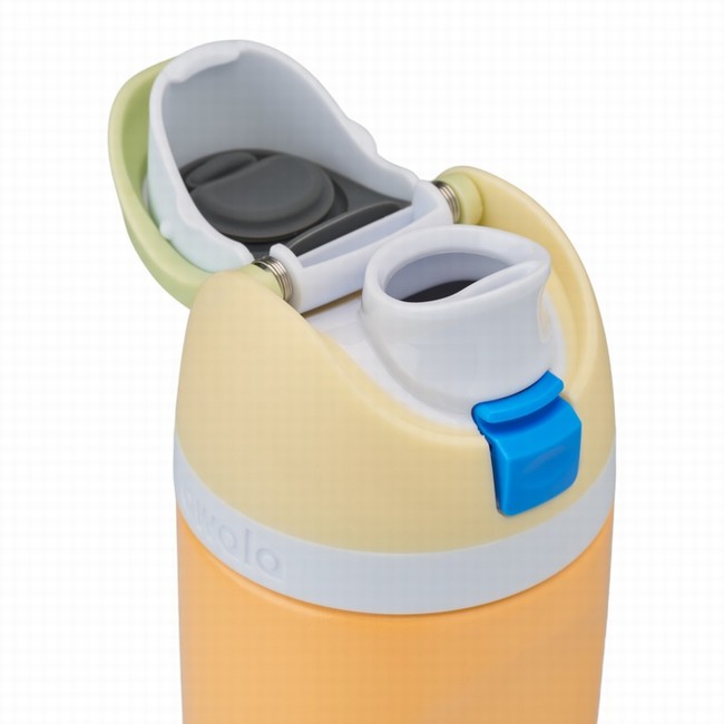 owala 16oz freesip waterflessen voor kinderen geel