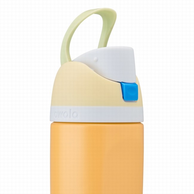 owala 16oz freesip waterflessen voor kinderen geel