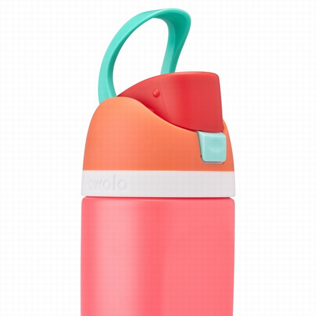 owala 16oz freesip waterflessen voor kinderen roze