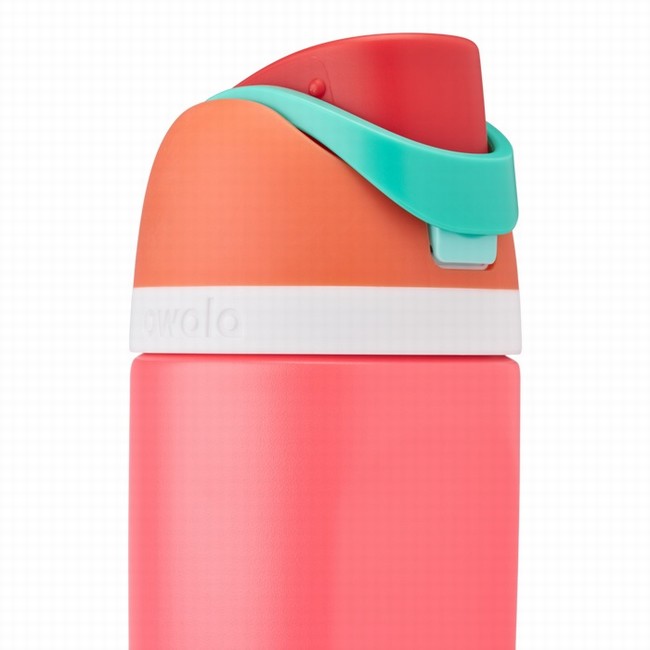 owala 16oz freesip waterflessen voor kinderen roze