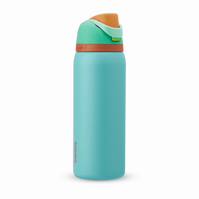 owala 32oz freesip waterflessen blauw