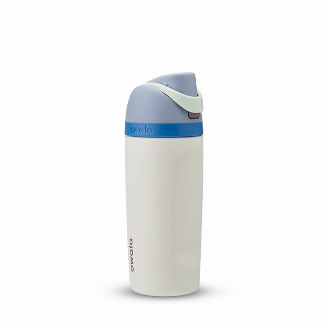 owala 16oz freesip waterflessen voor kinderen wit