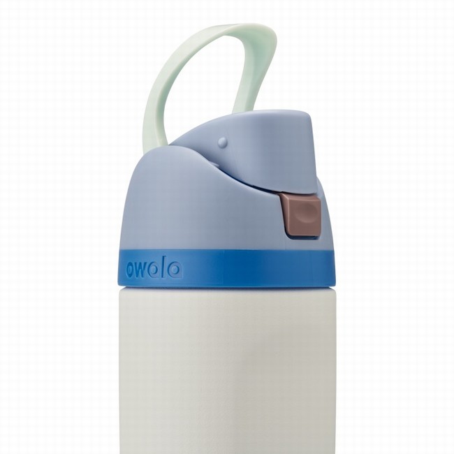 owala 16oz freesip waterflessen voor kinderen wit