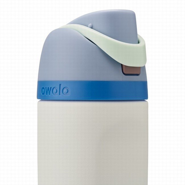 owala 16oz freesip waterflessen voor kinderen wit