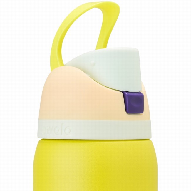owala 32oz freesip waterflessen geel