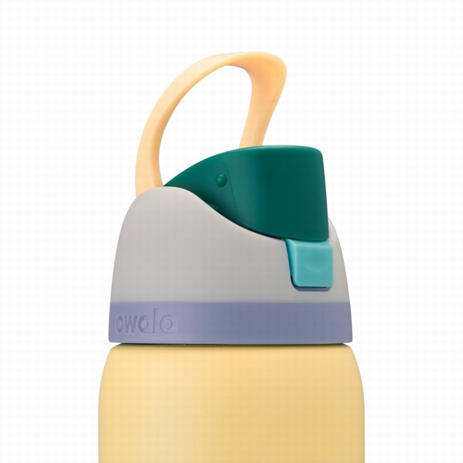 owala 32oz freesip waterflessen geel