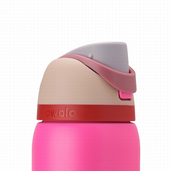 owala 40oz freesip waterflessen roze