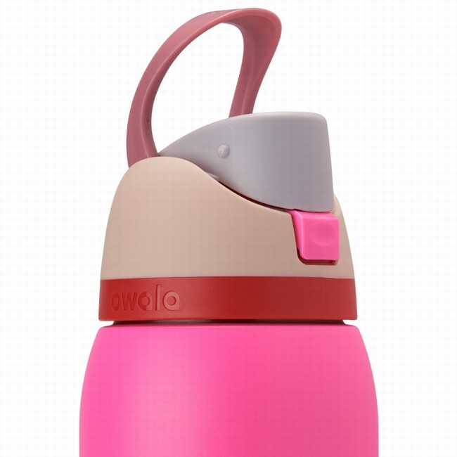 owala 32oz freesip waterflessen roze