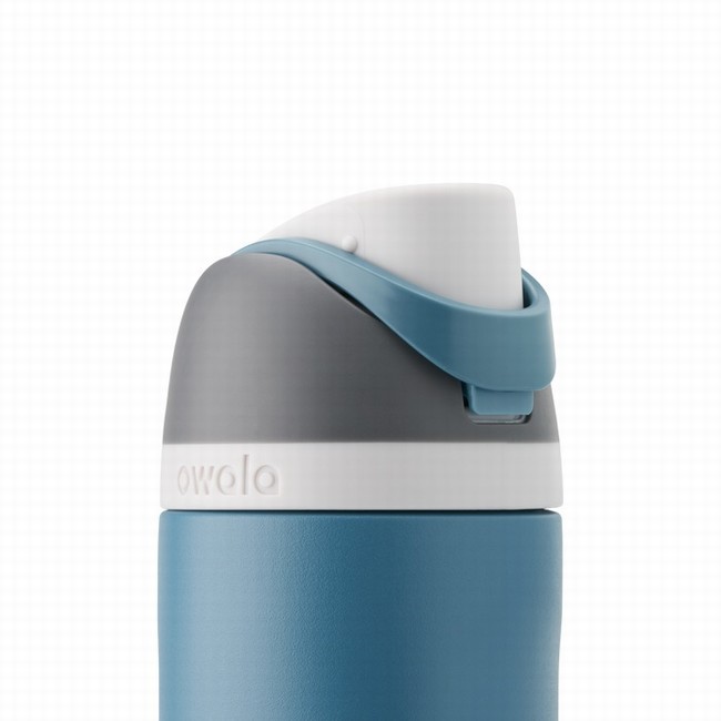 owala 24oz freesip waterflessen blauw
