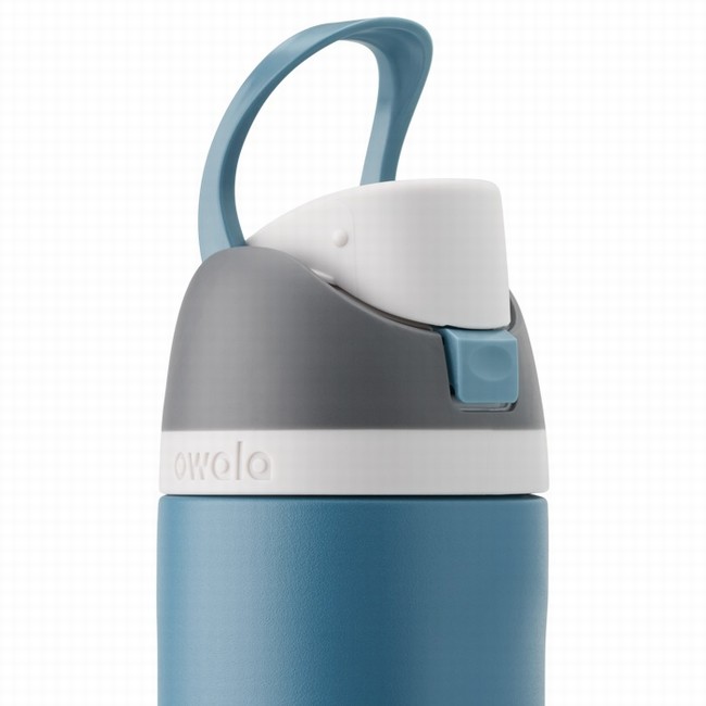 owala 24oz freesip waterflessen blauw
