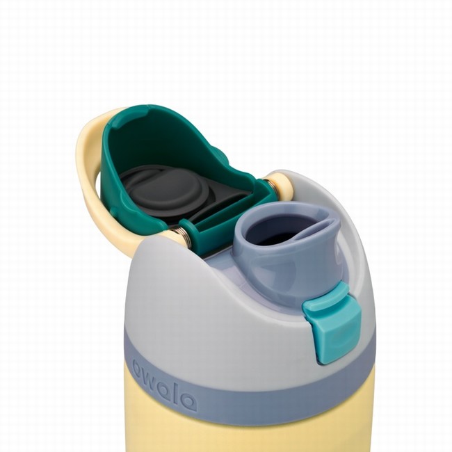 owala 24oz freesip waterflessen geel