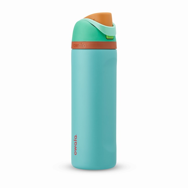 owala 24oz freesip waterflessen blauw