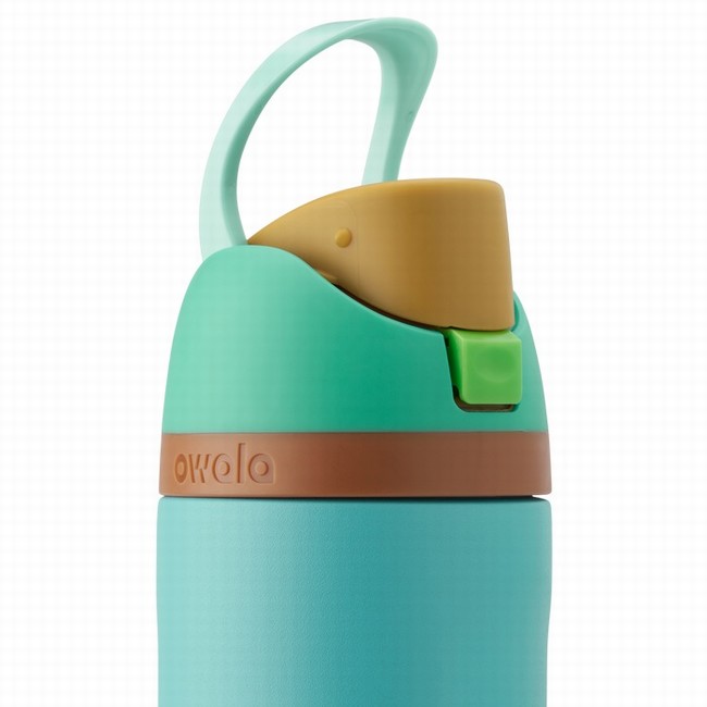 owala 24oz freesip waterflessen blauw