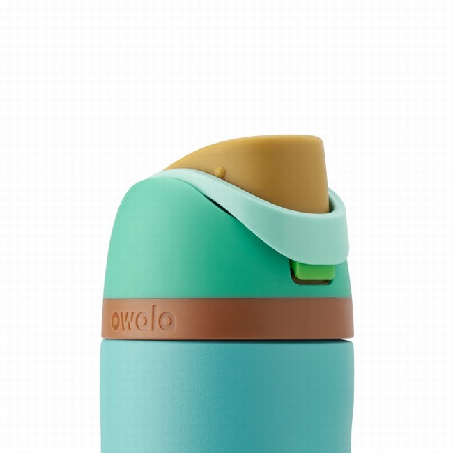 owala 24oz freesip waterflessen blauw