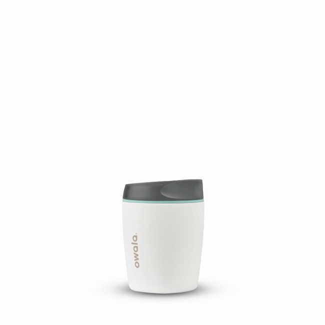owala smoothsip waterflessen van 295 ml 10 oz wit