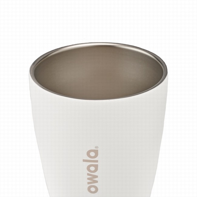 owala smoothsip waterflessen van 295 ml 10 oz wit