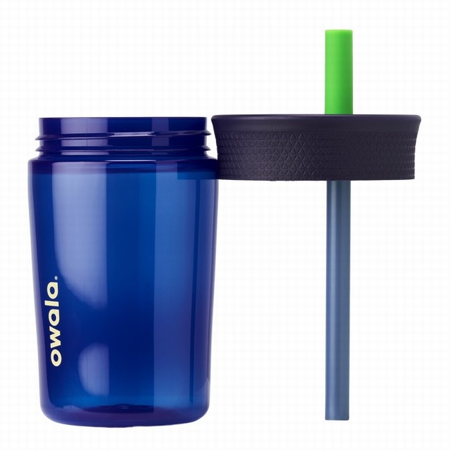 owala drinkbeker van 440 ml 15 oz voor kinderen blauw