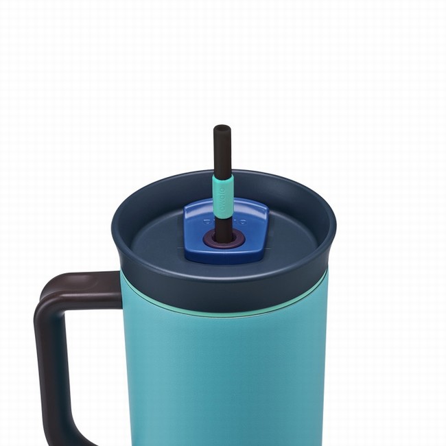 owala 40oz drinkbeker waterfles blauw