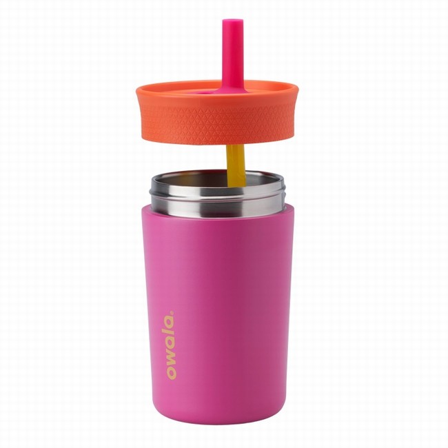owala 12oz drinkbeker waterfles voor kinderen roze