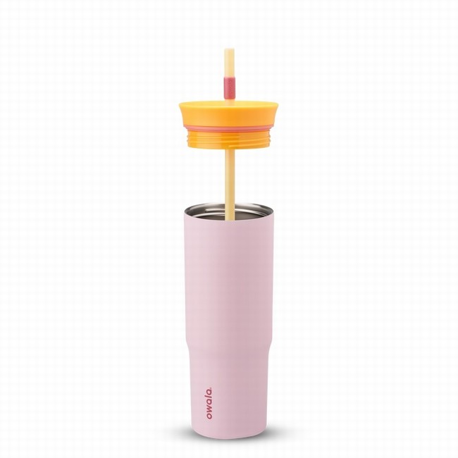 owala 710 ml drinkfles roze