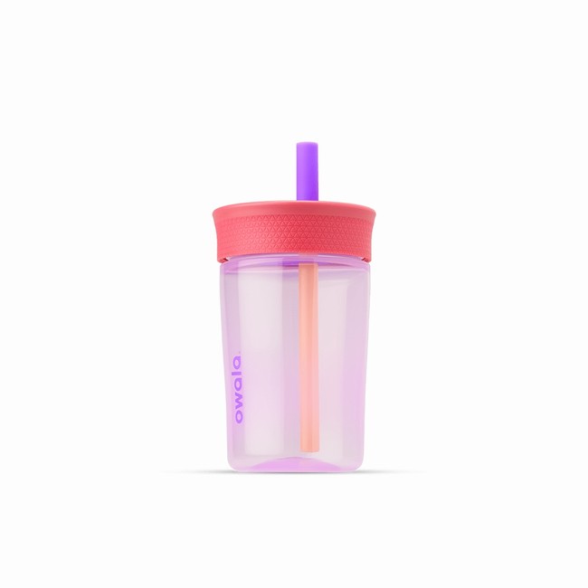 owala drinkbeker van 440 ml 15 oz voor kinderen roze