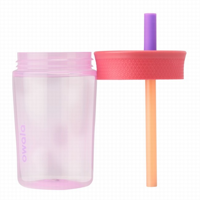 owala drinkbeker van 440 ml 15 oz voor kinderen roze