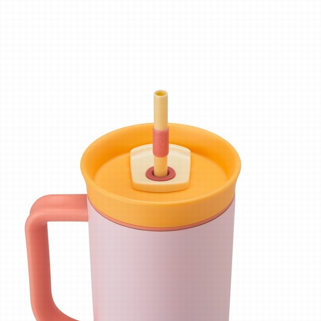 owala 40oz drinkbeker waterfles roze